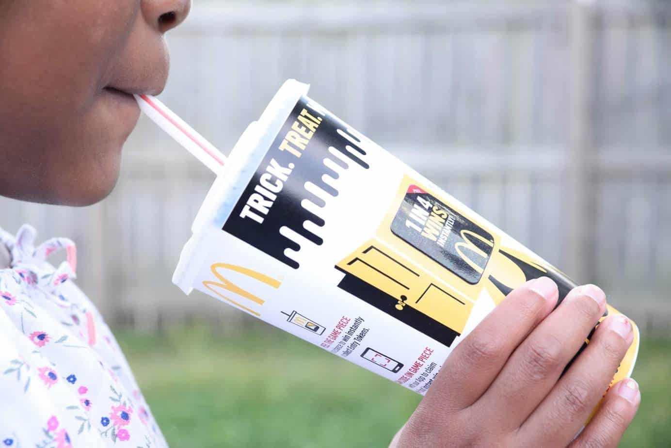 From October 5 - 31, play Trick. Treat. Win! at your local McDonald's to win prizes instantly!