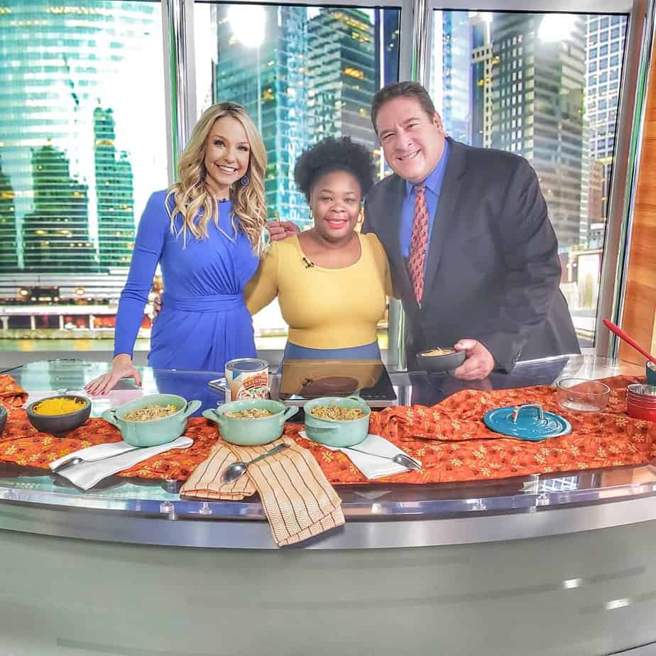 Cooking chicken chili with Natlie Bomke and Mark Strehl. Chicken chili is a great and creamy alternative to conventional beef chili. This recipe shows you how to get it done in 30 minutes or less with an easy hack!