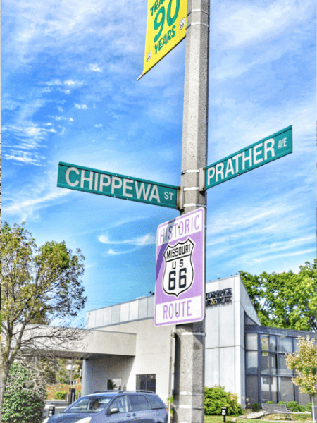 Driving through Missouri on Route 66 is a 317 mile trip through history. From neon signs, to museums with libraries attached - you'll find something to love.