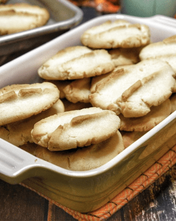 Lunchroom Butter Cookies