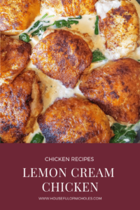 Lemon Cream Chicken