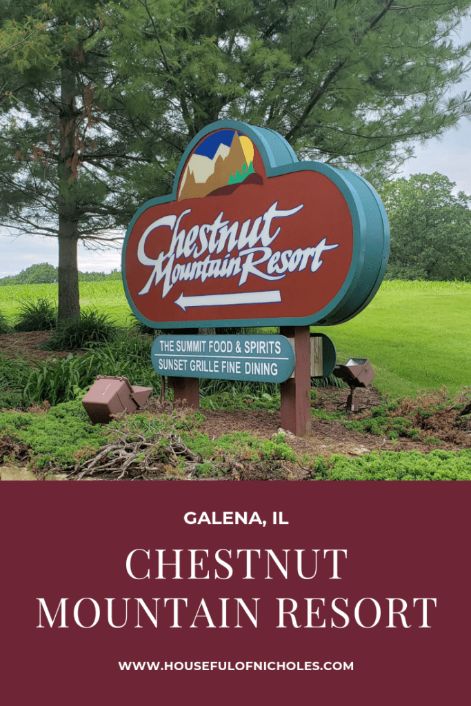 Chestnut Mountain Resort - not just for skiing. 