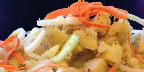 Homestead Blog Hop Faeture - Cookbook-japanese-potato-salad-Fall-Harvest