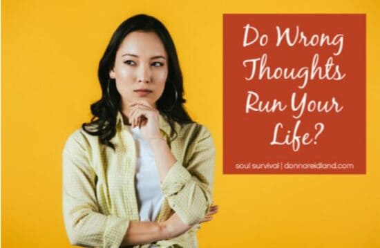 Homestead Blog Hop Feature - Do Wrong Thoughts Run Your Life