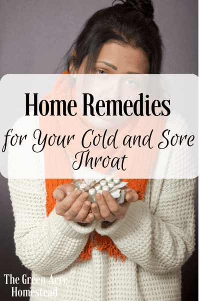 Homestead Blog Hop Feature - Home Remedies for Your Cold and Sore Throat