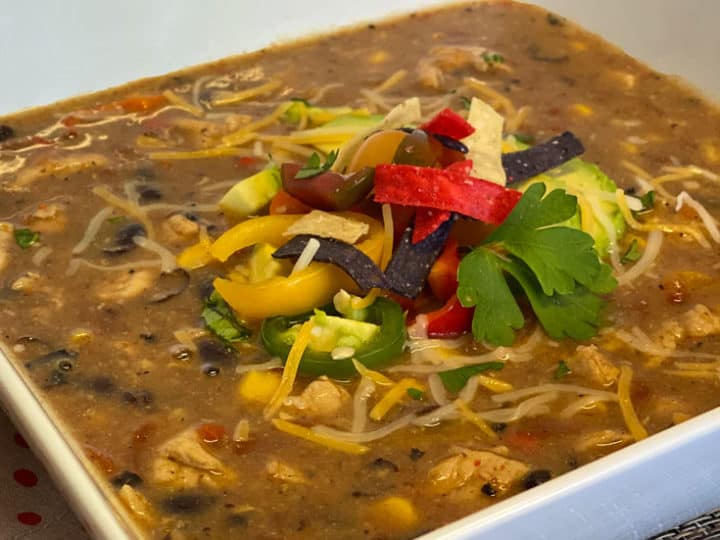 Image for 20-Minute Instant Pot Chicken Tortilla Soup