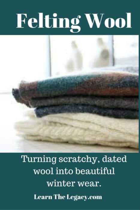 Homestead Blog Hop Feature - Felting-Wool from Learn the Legacy