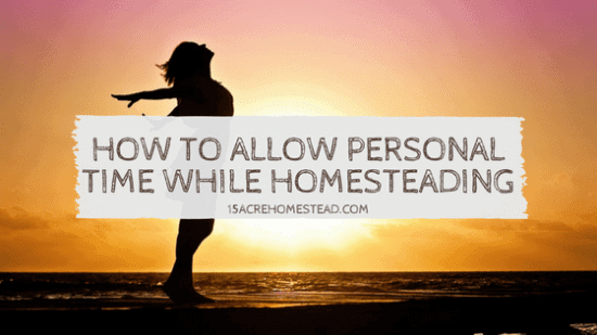 Homestead Blog Hop Feature - How-to-Allow-Personal-Time-While-Homesteading