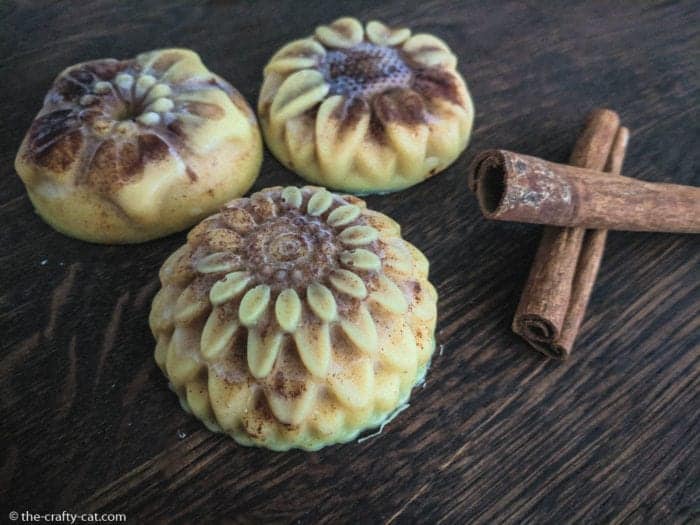 Homestead Blog Hop Feature - orange-cinnamon-hard-lotion-bars from Crafty Cat