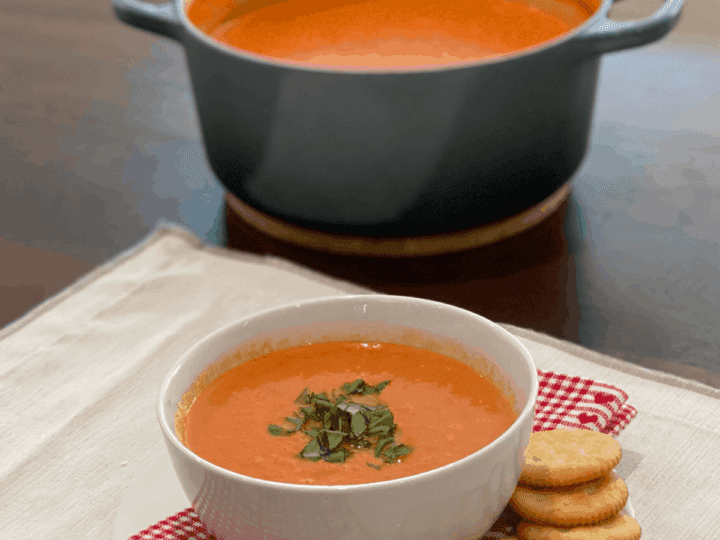 Image for Easy creamy tomato soup | BigCrazyLife