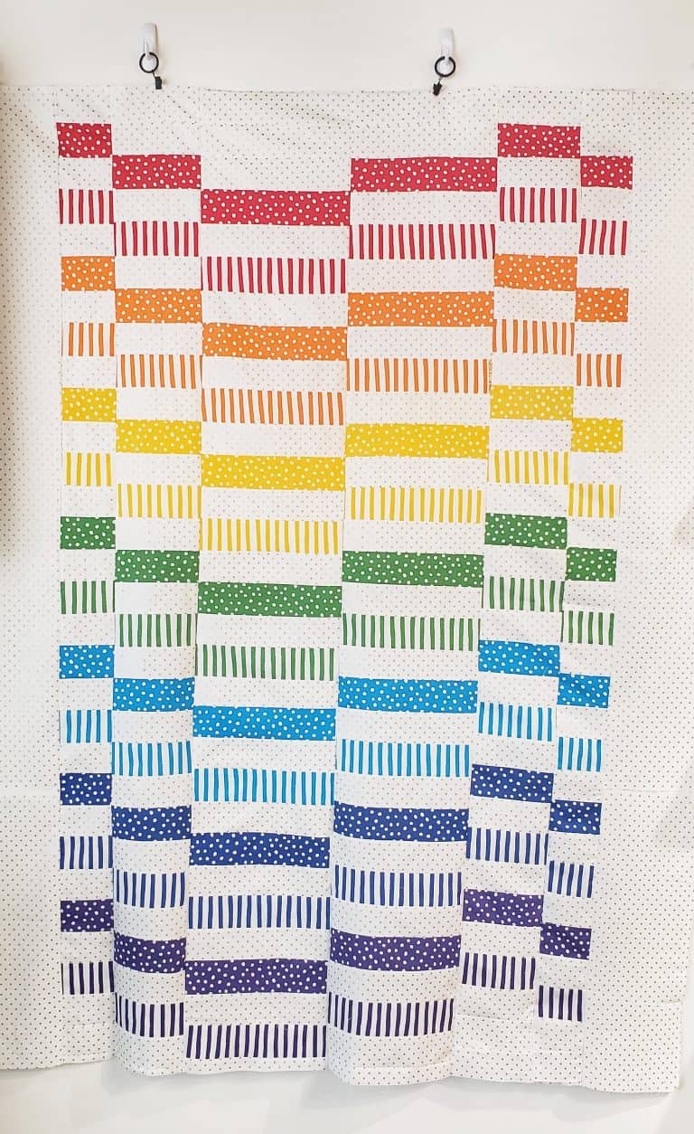 Another Staggered Quilt, Quilt Top