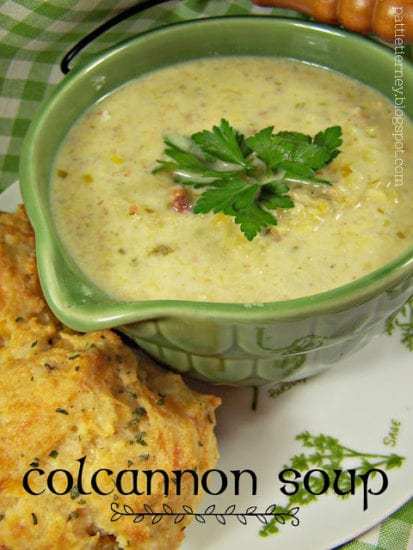 Homestead Blog Hop Feature - Colcannon Soup