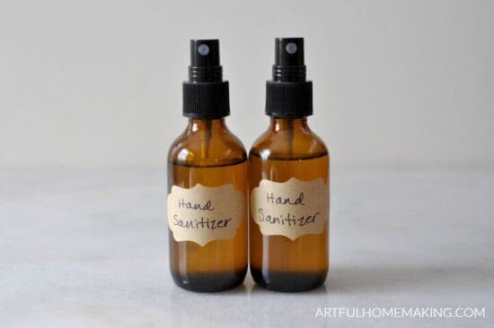 Homestead Blog Hop Feature - DIY-hand-sanitizer