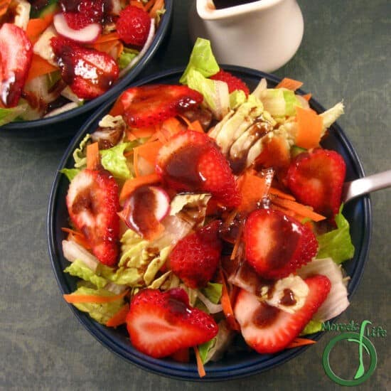 Homestead Blog Hop Feature - roasted-strawberry-balsamic-vinaigrette