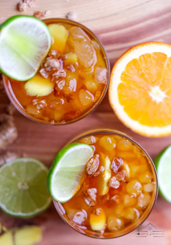 Dark and Stormy cocktail