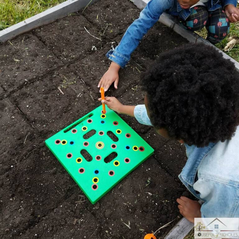 How To Use the Seeding Square in Your Garden