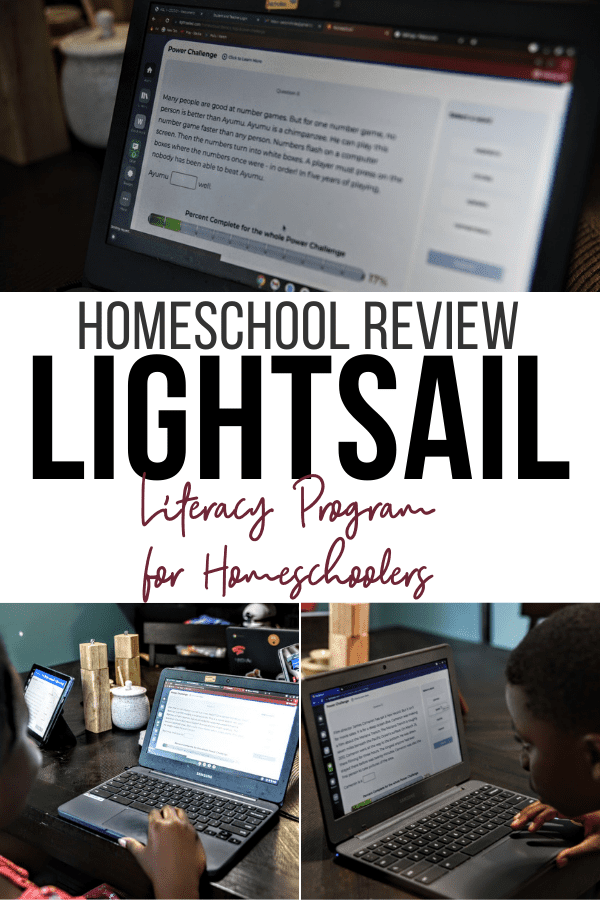LightSail for Homeschoolers Language Arts Program