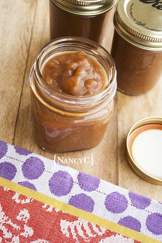 Stovetop Apple Cinnamon Butter
