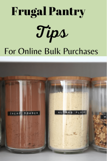Homestead Blog Hop Feature - Frugal Pantry Tips