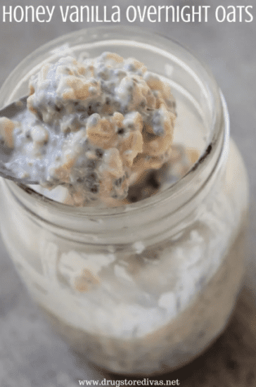 Homestead Blog Hop Feature - Honey Vanilla Overnight Oats