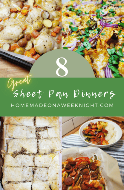 Homestead Blog Hop Feature - 8 Great Sheet Pan Dinners