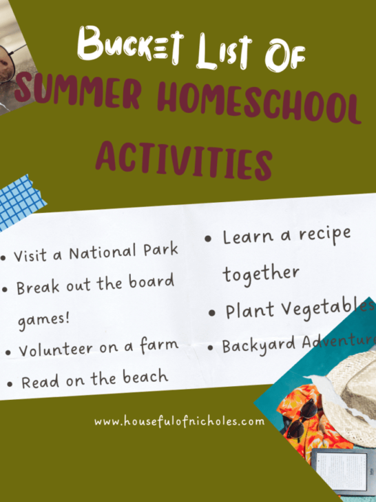 Summer Learning Activities for Homeschoolers