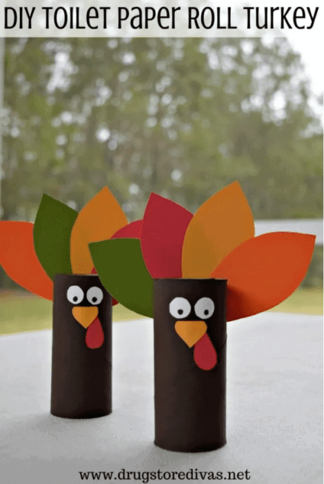 Homestead Blog Hop Feature - DIY Toilet Paper Roll Turkey