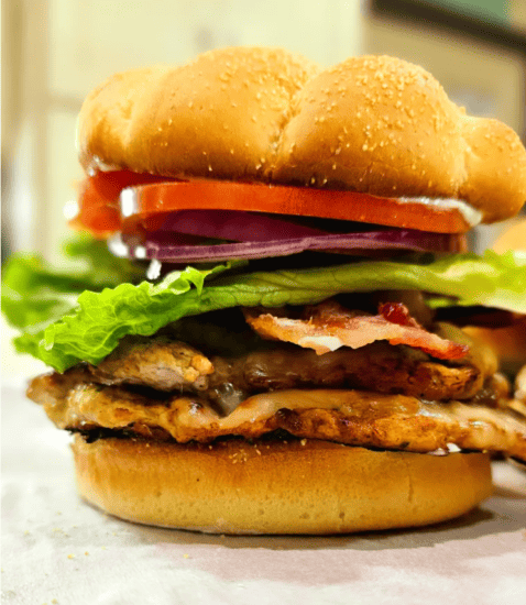 Homestead Blog Hop Feature - Turkey Smash Burgers