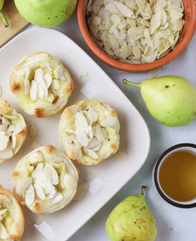 Homestead Blog Hop Feature - Brie amd Pear Puff Pastry Bites