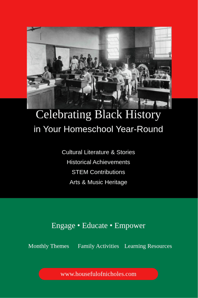 One month isn't enough, here are some resources to help you celebrate Black History year-round in your homeschool.