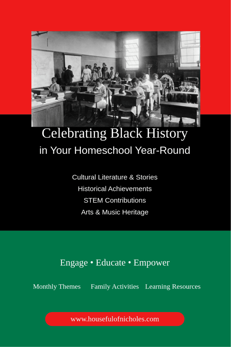 How to Celebrate Black History Year Round in Your Homeschool