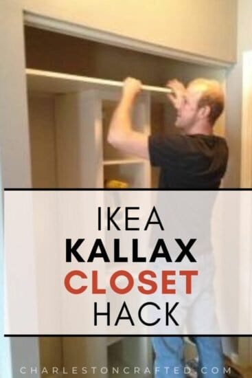 Homestead Blog Hop Feature - Ikea Kallax Closet Hack