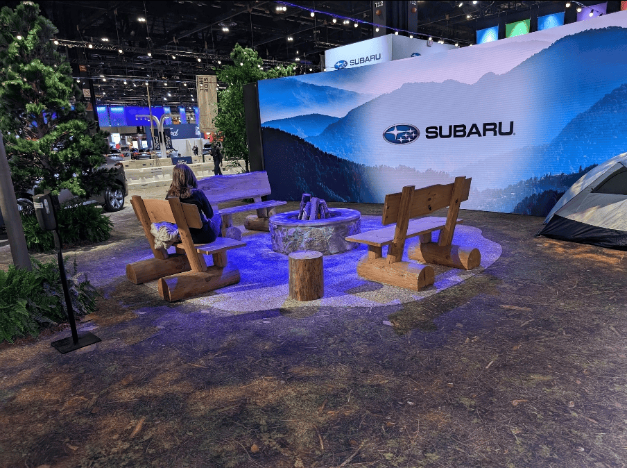 Chicago Auto Show - Subaru Exhibit