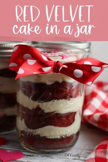 Homestead Blog Hop Feature - Red Velvet Cake in a Jar