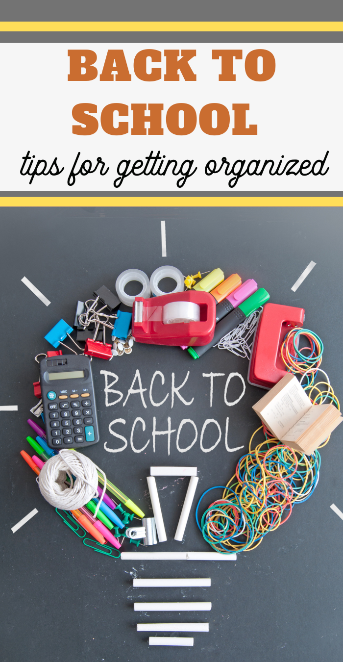 Homestead Blog Hop Feature - Back to School Tips for getting Organized