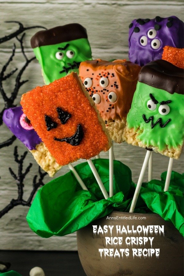 Homestead Blog Hop Feature - Easy Halloween Rice Crispy Treats