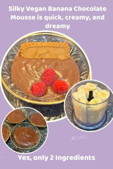 Homestead Blog Hop Feature - Vegan Banana Chocolate Mousse