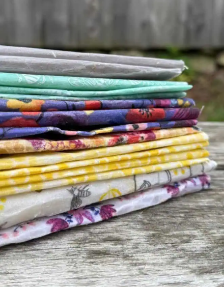 Homestead Blog Hop Feature - Beeswax Fabric Tutorial