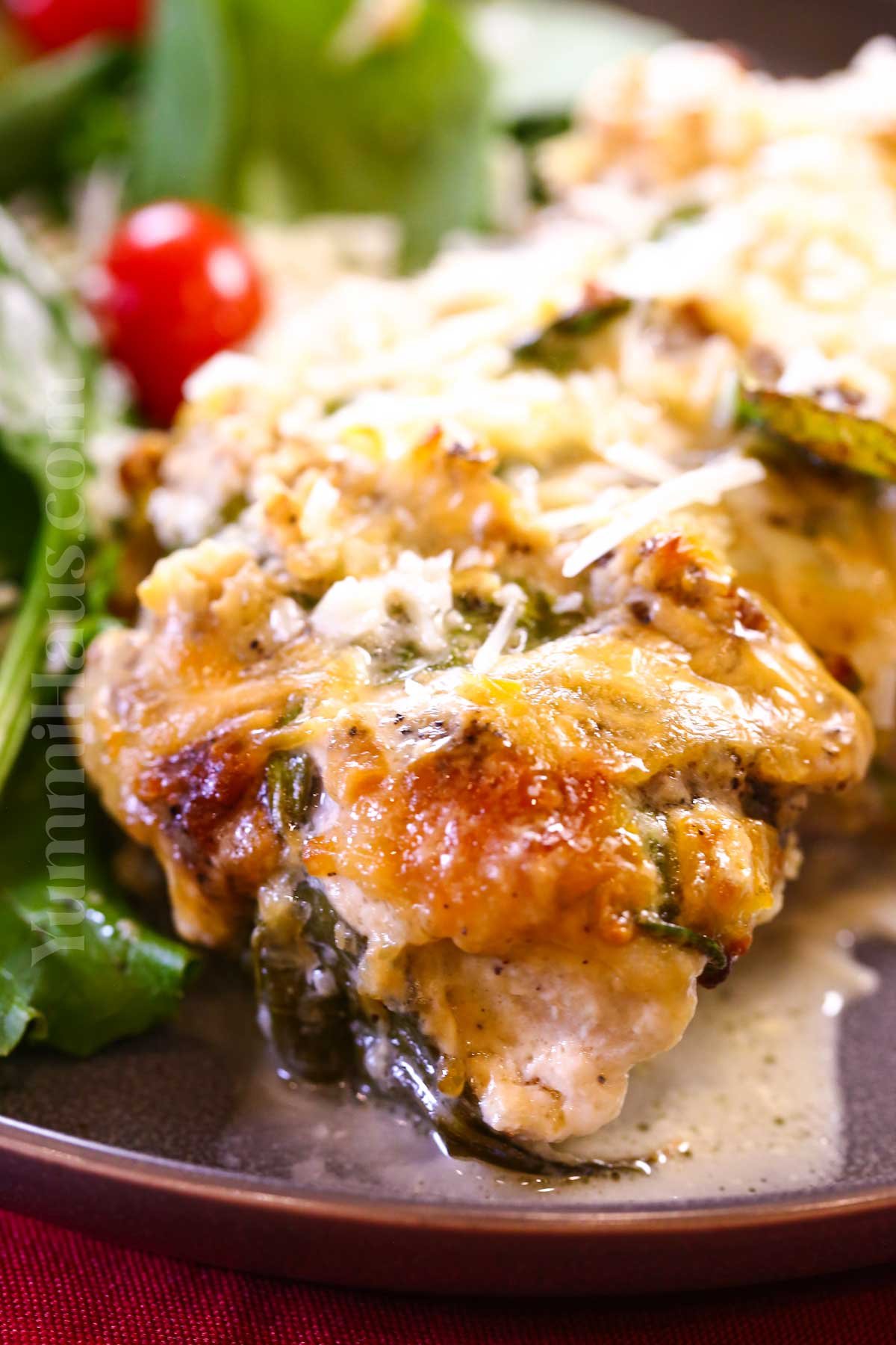 Homestead Blog Hop Feature - Chicken Baked Alfredo