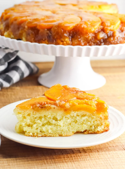 Homestead Blog Hop Feature - Peach Upside down Cake